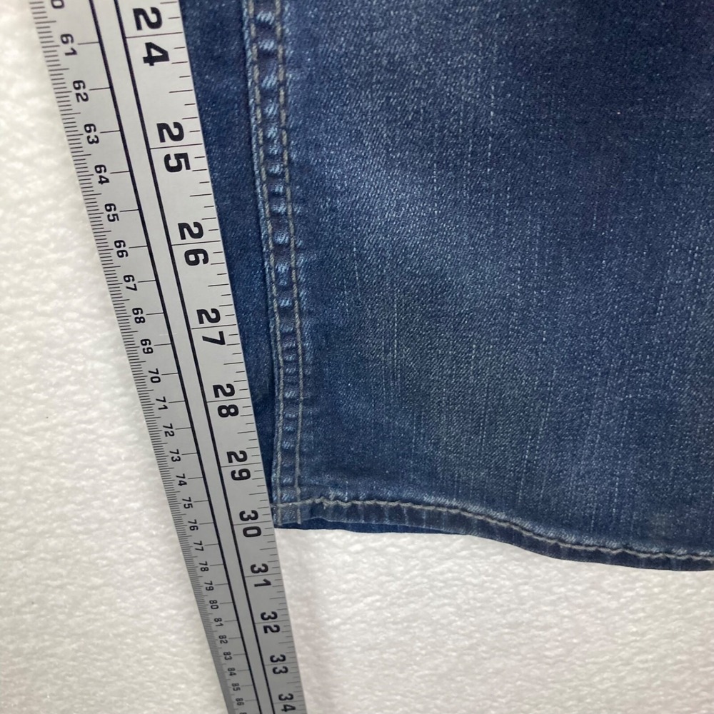 Silver Jeans Denimotion Suki Mid Slim Boot Dark Wash Blue Jeans Size W25/L31 - Picture 6 of 15